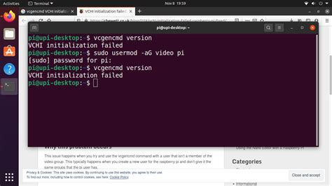 vchi initialization failed.